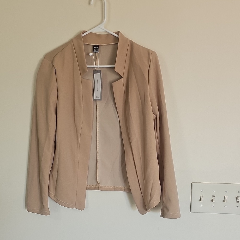 SHEIN Classic Beige Blazer